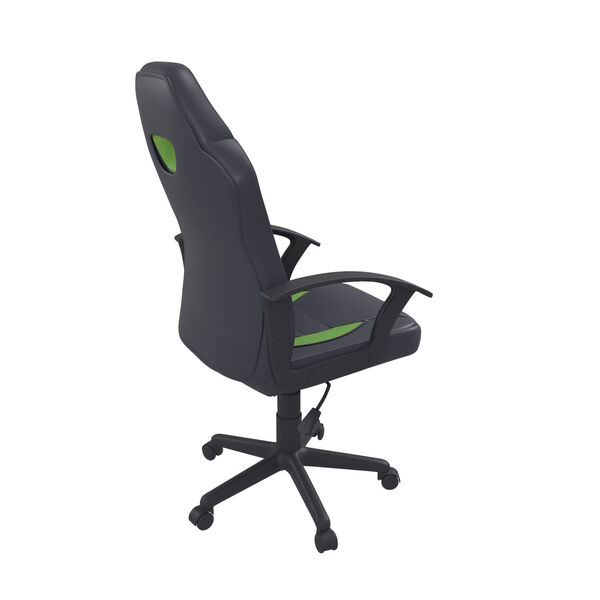 Hendricks Green Gaming Office Chair with Vegan Leather, image 5