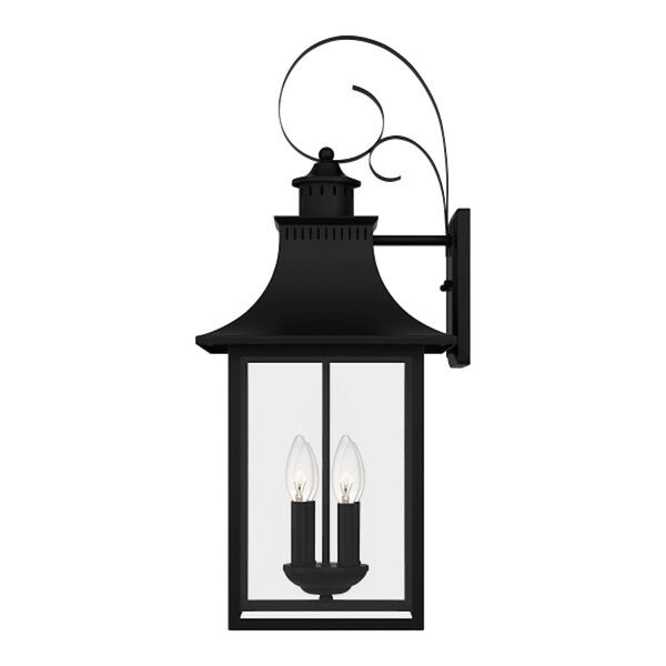 Chancellor Mystic Black Four-Light Outdoor Lantern, image 4