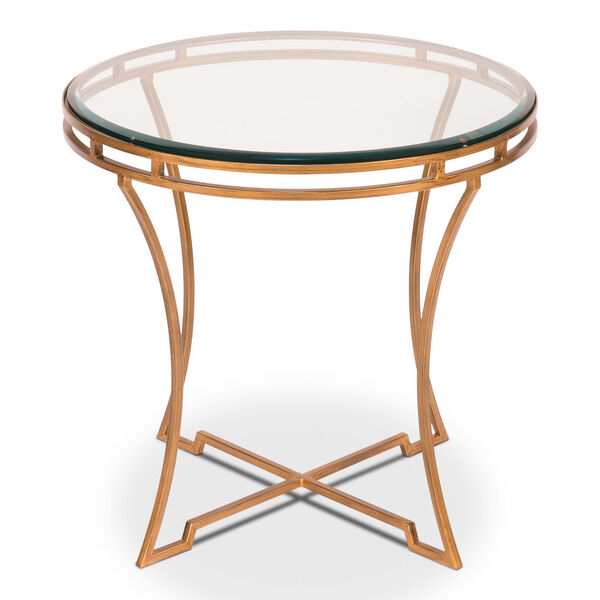 Gold 24-Inch Table, image 1