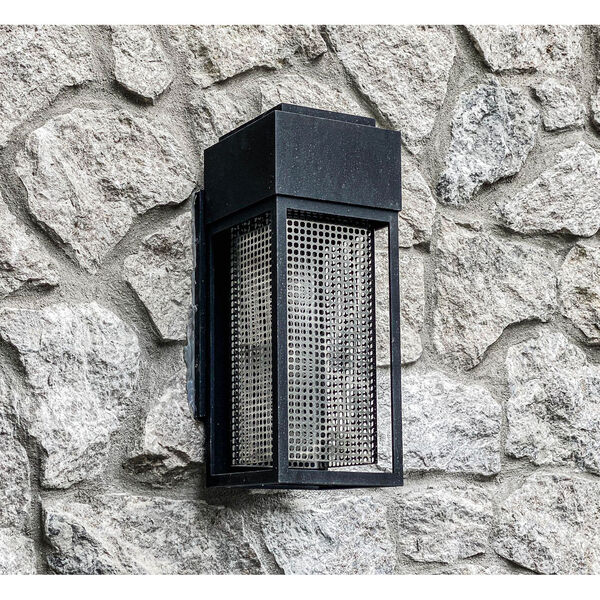 Townhouse Galaxy Black LED One-Light Seven-Inch Outdoor Wall Mount, image 13