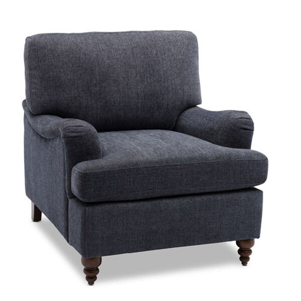 Clarendon Navy Arm Chair, image 3