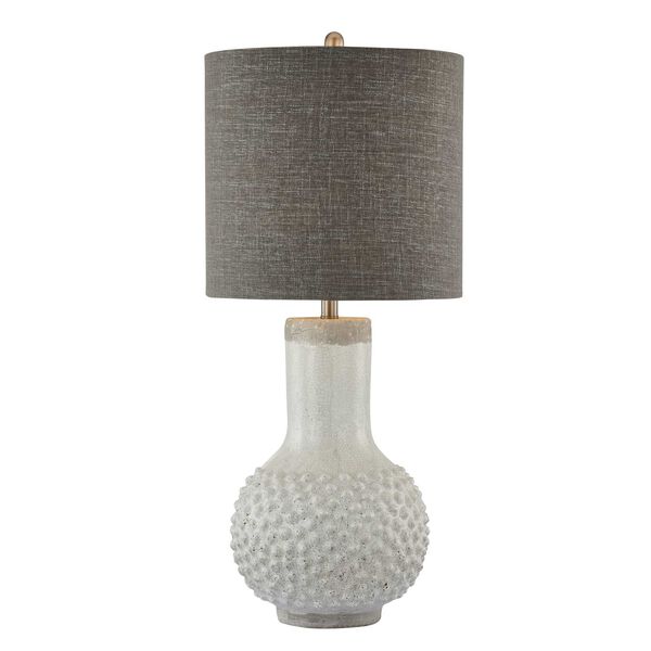 Downing White and Black One-Light Table Lamp, image 1