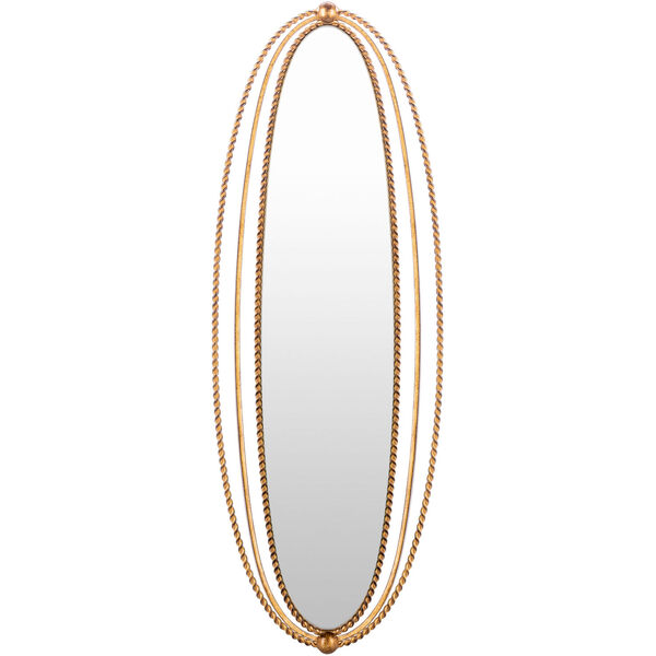 Chasm Oblong 10-Inch wide Wall Mirror, image 1