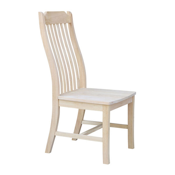 Unfinished Steambent Mission Chair, Set of 2, image 8