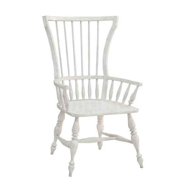 Glendale Estates White Windsor Arm Chair, image 5