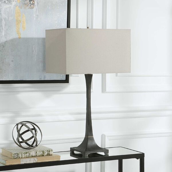 Reydan Black and Gold One-Light Table Lamp, image 3