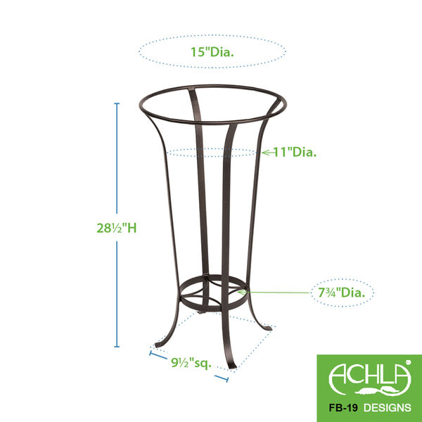Wrought Iron Tulip Stand, image 3