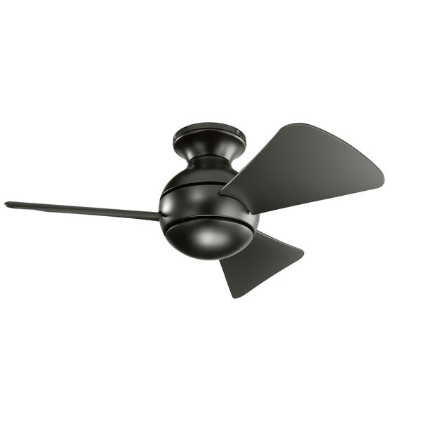 Sola Satin Black 34-Inch LED Ceiling Fan, image 4