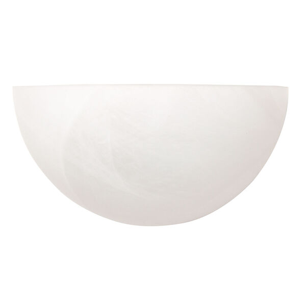 Capital Sconces Matte White 10-Inch One-Light Sconce, image 1
