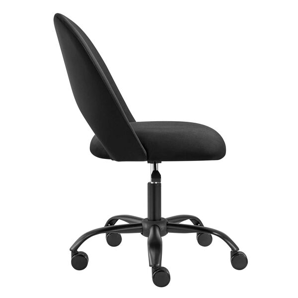 Alby Black Office Chair, image 3