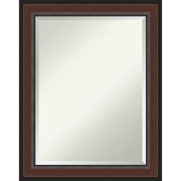 Harvard Walnut Bathroom Vanity Wall Mirror, image 1