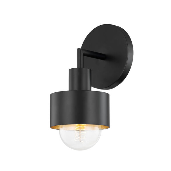North Soft Black One-Light Wall Sconce, image 1