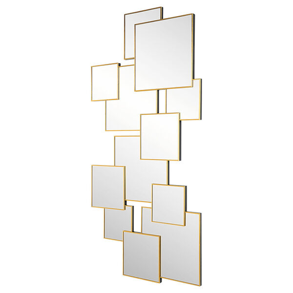 Soren Copper Squares Wall Mirror, image 4