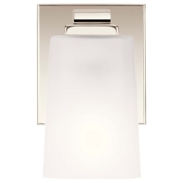 Roehm Polished Nickel One-Light Wall Sconce, image 3