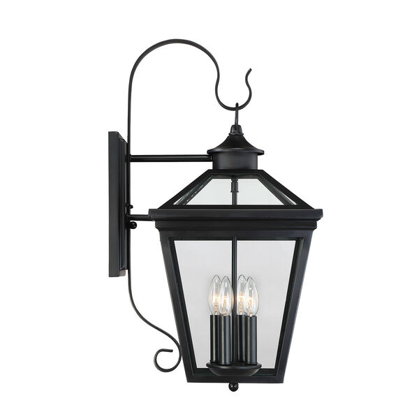 Kenwood Black Four-Light Outdoor Wall Sconce, image 3
