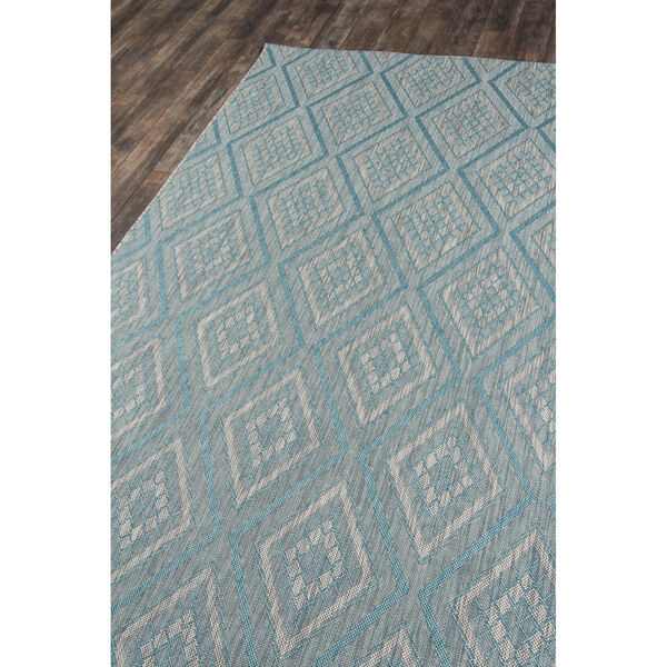 Lake Palace Light Blue Indoor/Outdoor Rug, image 3