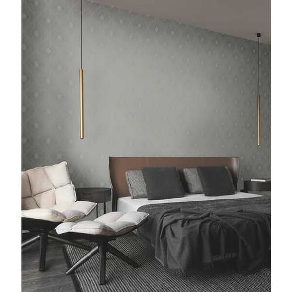 Harlowe Light Grey and Silver Wallpaper, image 3