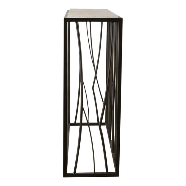 Reed Dark Iron 36-Inch Console Table, image 4