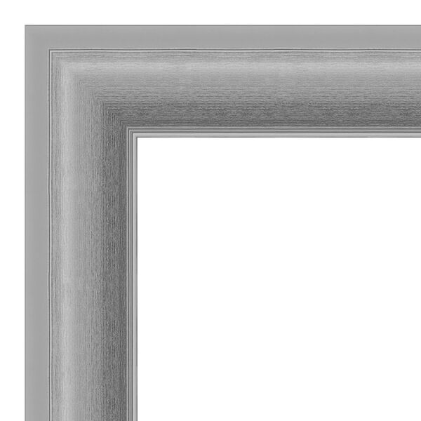 Peak Silver 30W X 66H-Inch Full Length Floor Leaner Mirror, image 2