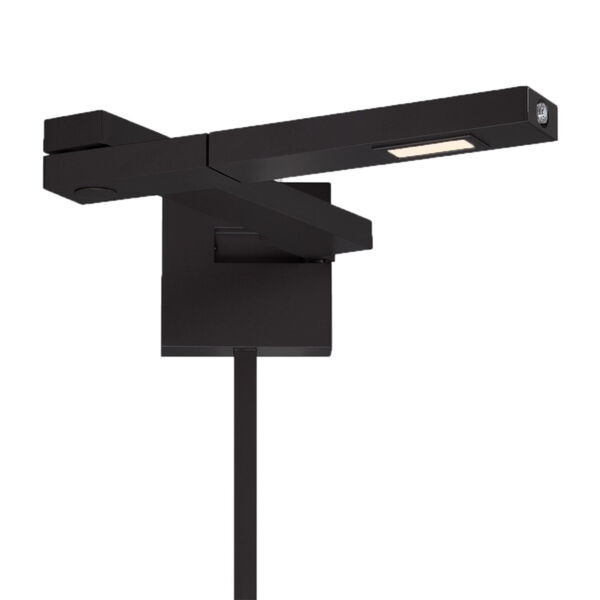 Flip Black 22-Inch 3000K LED Left Swing Arm Wall Sconce, image 2