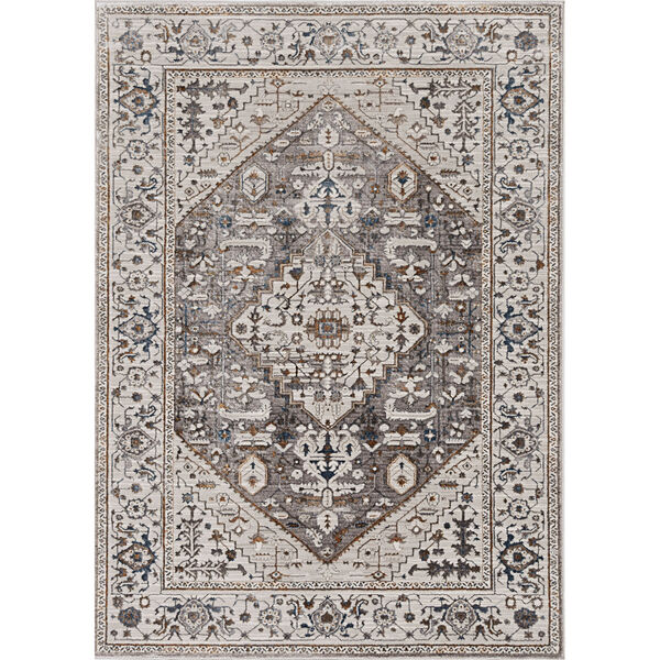 Inspire Grey Parisian Rectangle: 9 Ft. 10 In. x 13 Ft. 2 In. Area Rug, image 1