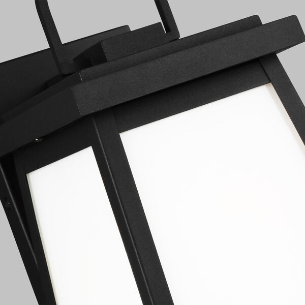 Founders Black Seven-Inch One-Light Outdoor Wall Mount, image 6