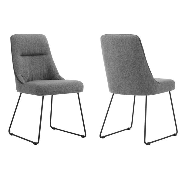 Quartz Gray Dining Chair, Set of Two, image 1