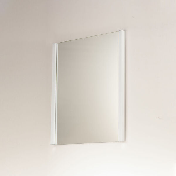 Luminance Polished Chrome 24 In. x 30 In. Two-Light LED Mirror Kit, image 2