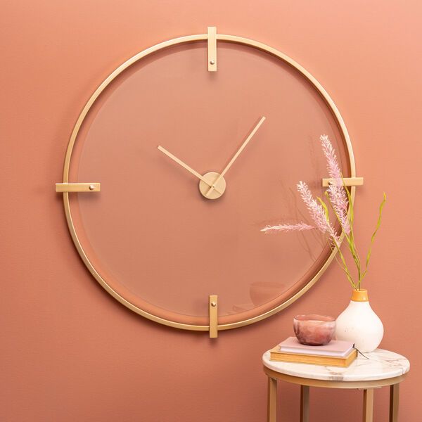 Electra Gold 36-Inch Wall Clock, image 4