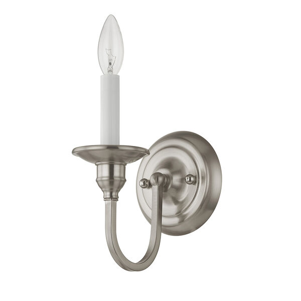 Cranford Brushed Nickel One Light Wall Sconce, image 6