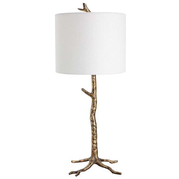 Hayden Antique Gold Twig One-Light Table Lamp, image 3