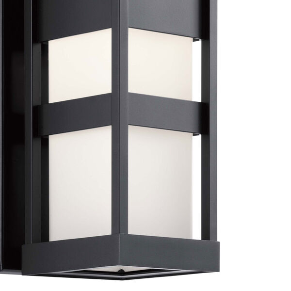 Ryler Black Seven-Inch LED Outdoor Wall Sconce, image 2