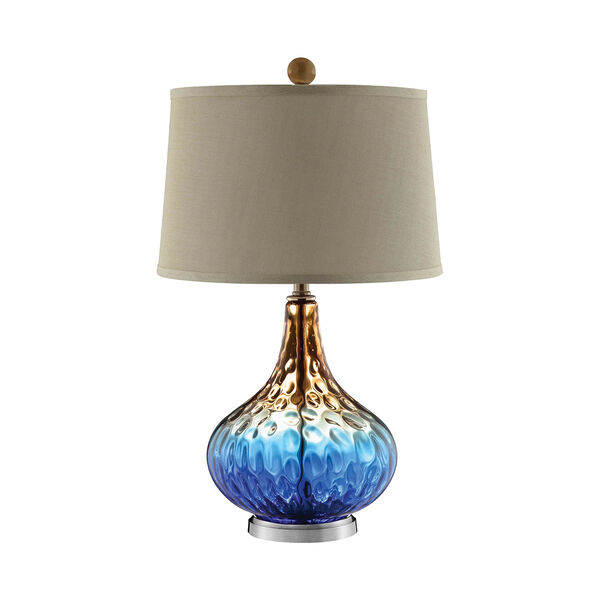 Shelley Cobalt Blue One-Light Table Lamp, image 1