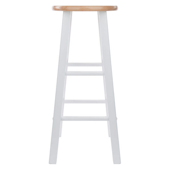 Element Natural and White Bar Stool, Set of 2, image 2