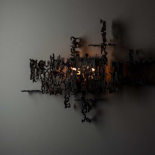 Art Alchemy Ink Two-Light Wall Sconce, image 3