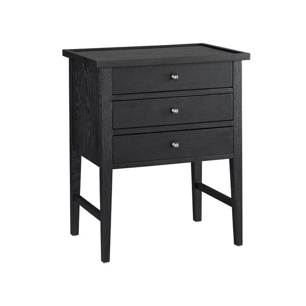 Charcoal 24-Inch Small Nightstand, image 2