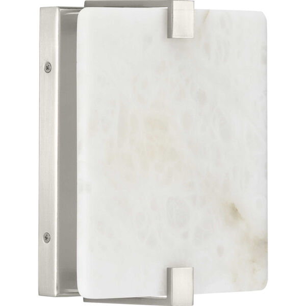 Brushed Nickel Eight-Inch ADA LED Wall Sconce, image 3