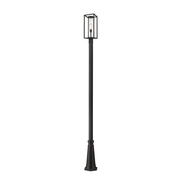 Dunbroch Black 116-Inch One-Light Outdoor Post Mount, image 1