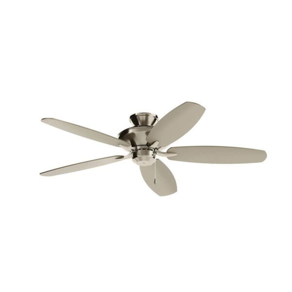 Renew Brushed Stainless Steel 52-Inch Ceiling Fan, image 1