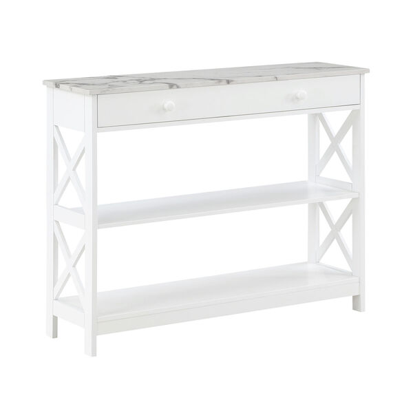 Oxford White Console Table, image 1