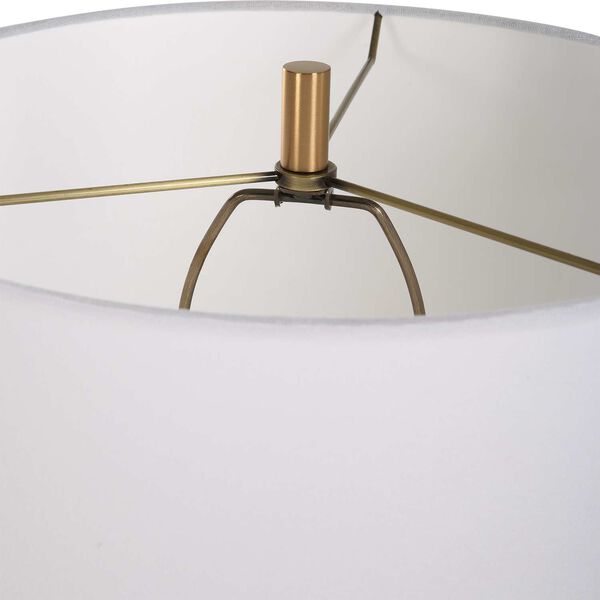 Palu Beige Brushed Brass One-Light Table Lamp, image 5