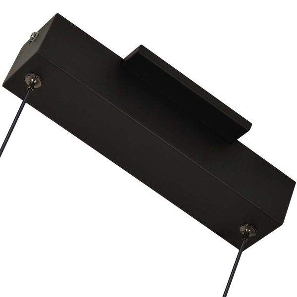 Wezen Black Adjustable Integrated LED Chandelier, image 6