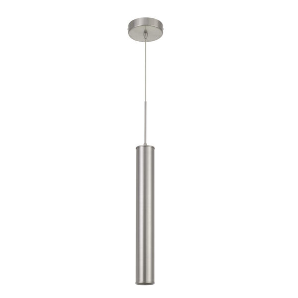 Melini Brushed Steel Integrated LED Mini Pendant, image 1