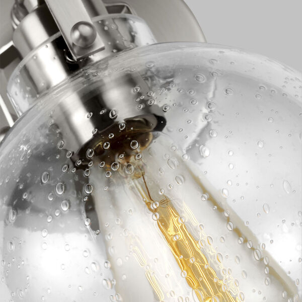 Truro Satin Nickel One-Light Bath Sconce, image 4