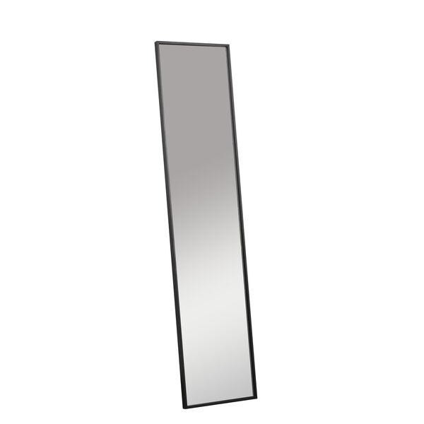 Eternity Black 14-Inch Rectangular Mirror, image 4
