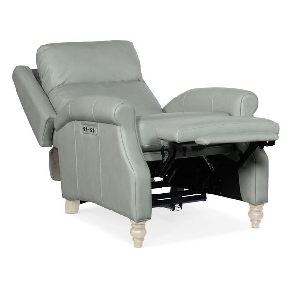 Hurley Gray Power Recliner with Power Headrest, image 3