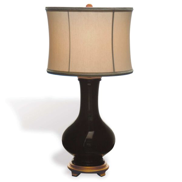 Dorothy Black One-Light Table Lamp, image 1