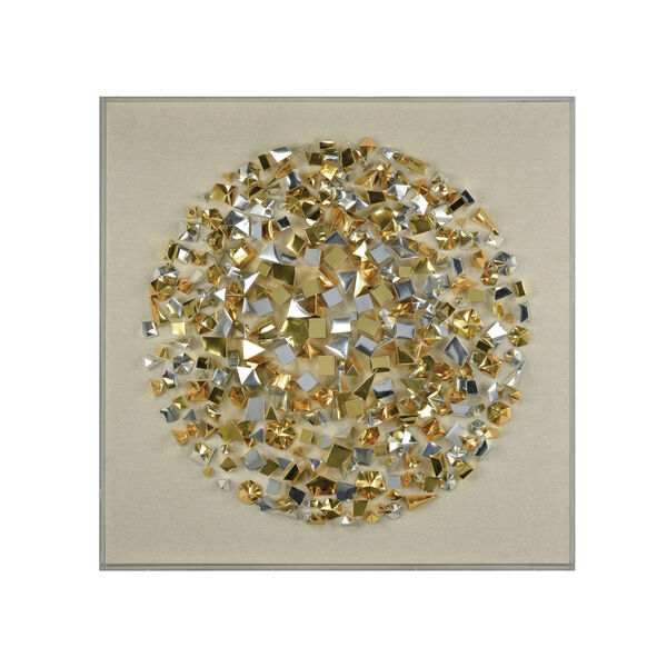 HRH Silver and Gold Wall Decor, image 2