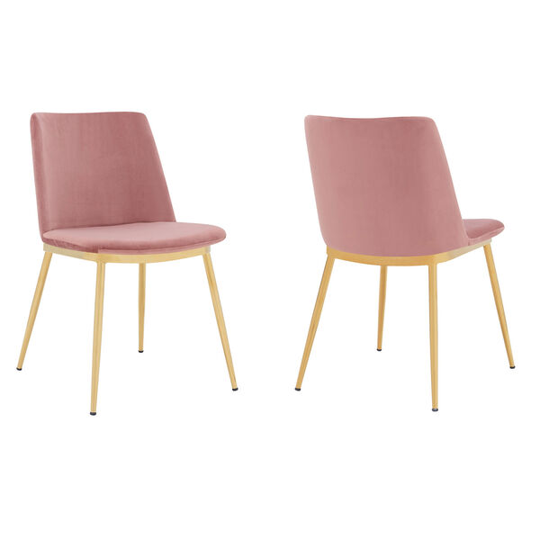 Messina Pink Dining Chair, Set of Two, image 1