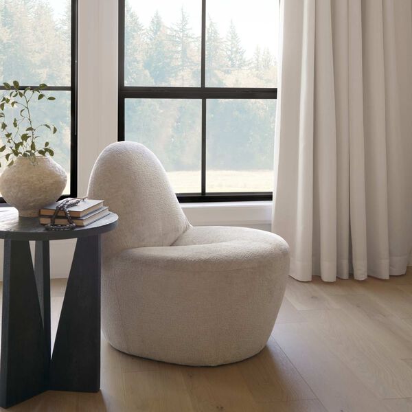 Beverly Beige Chenille Accent Chair, image 3